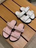 SANDALEN ROSA/WEIẞ