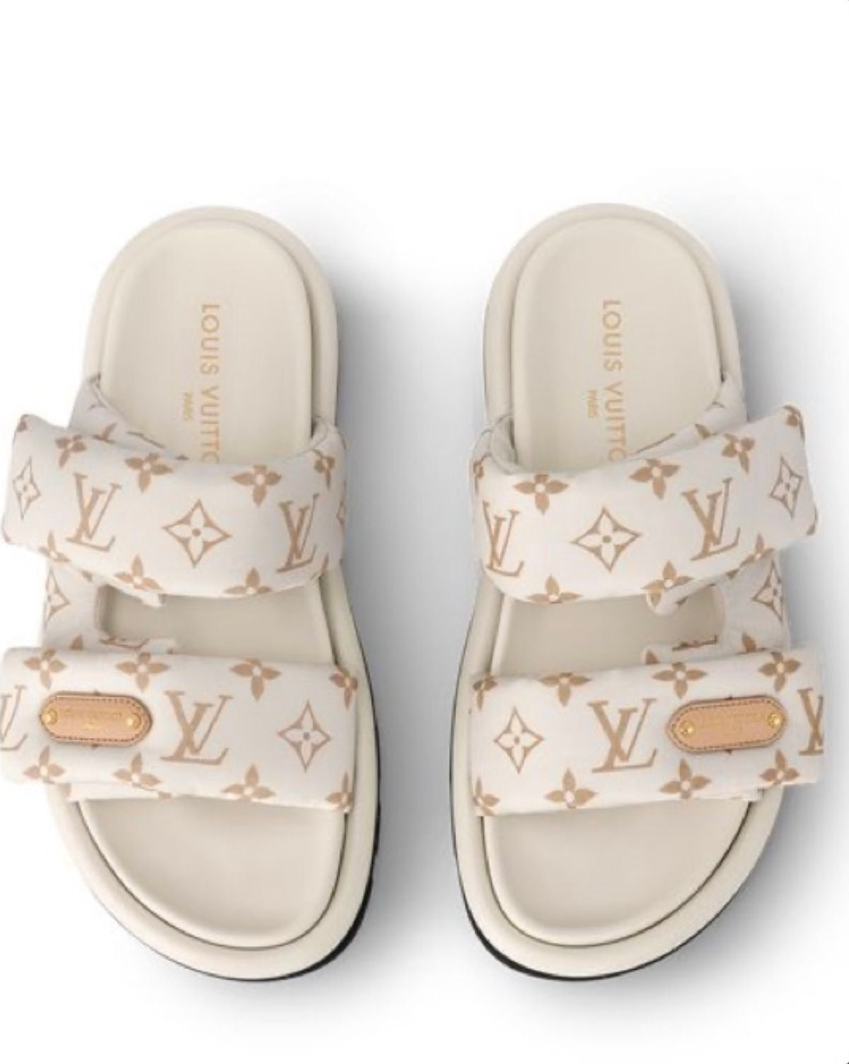 HELLE MONOGRAM SANDALEN