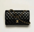 CC DOUBLE FLAP BAG